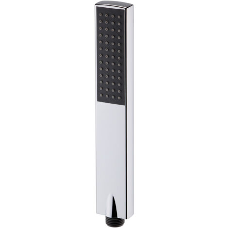 Rectangular Easy Clean Shower Handset - Chrome