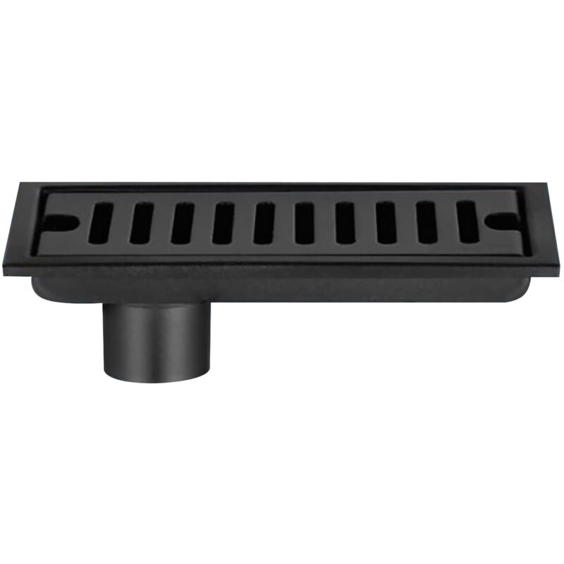 Image of Tinor - Rectangular Floor Drain, Black&hellip;