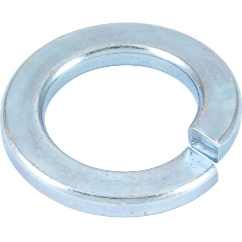 Qualfast - M20 Rectangular Single Coil Spring Washer - bzp din 127B- you get 8