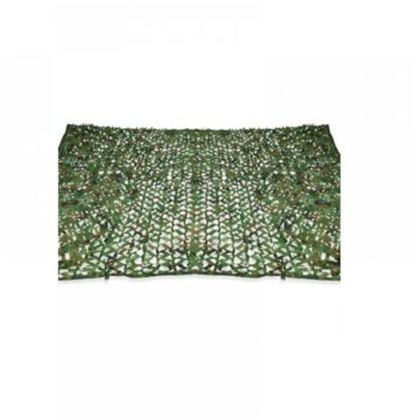 Rectangular shade sail, camouflage design, parasol, 3x4m, green mesh