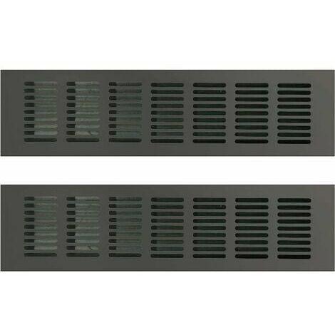 WENH Rectangular Ventilation Grille, Rectangular Ventilation Grille, Ventilation Grille, Rectangular Ventilation Grille, Rectangular Ventilation Grille for Ideal Ventilation 80 300mm 2PCS