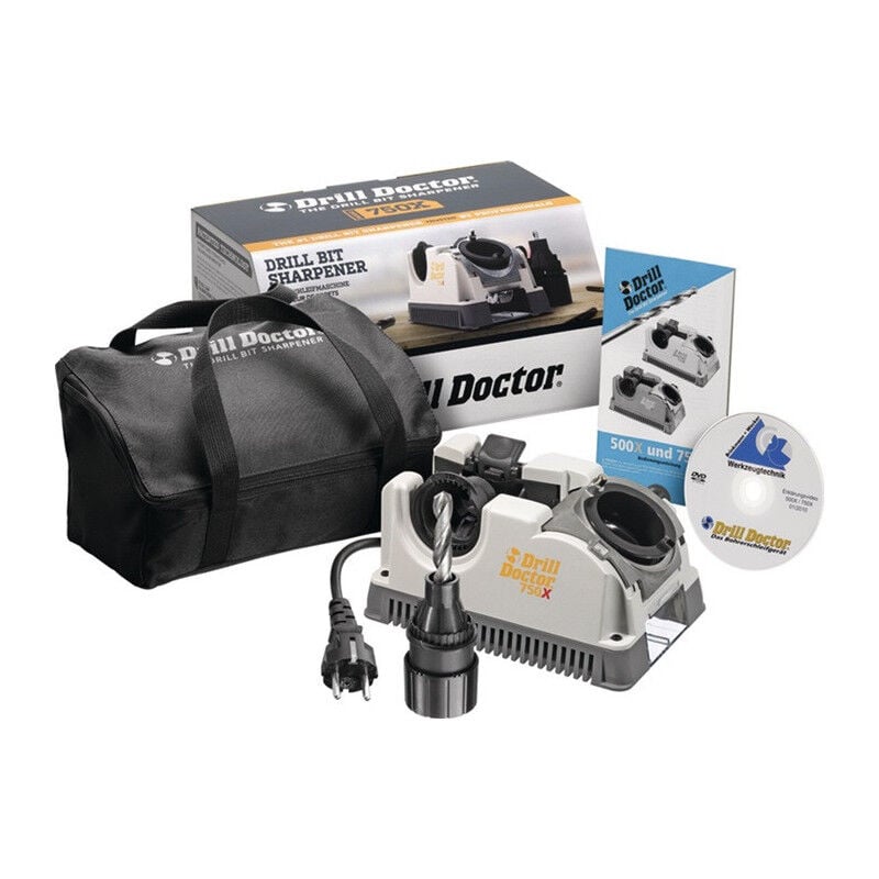 Drilldoctor - Affûteuse à forets Drill-Doctor DD-750X (pochette) zone abrasive 2,5-19,0 mm drill-doctor