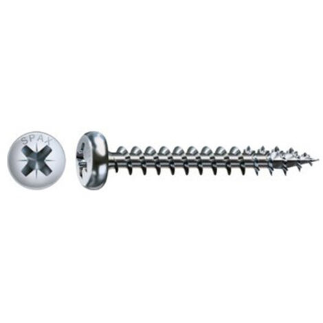 Recuadro 20 Spax Universal De Tornillo De Cabeza Redonda Pz 3,5X16 Wirox 20 Pc