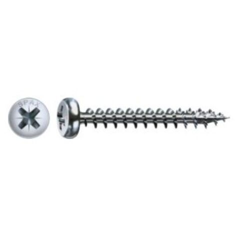Recuadro 25 Spax Universal De Tornillo De Cabeza Redonda Pz 3,5X12 Wirox