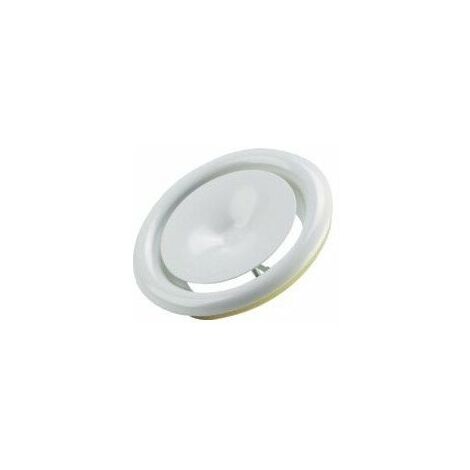 Recupair – Bouche VMC réglable en acier pour ventilation d'air chaud 125 mm – Débit d'air réglable – Installation facile sur conduits