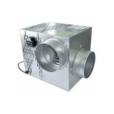 Recupair – Caisson de distribution d'air chaud 800 m³/h – Puissance 110 W – Thermostat réglable – Isolation en laine de verre 25 mm - 800m3