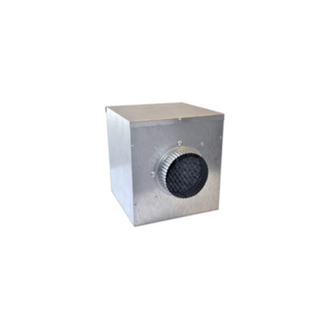Recupair – Caisson de répartition VMC 125mm – Isolation laine de roche haute densité – Filtre extractible en paille métallique – Construction tôle acier galvanisé