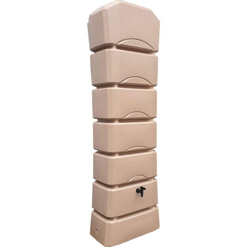 Belli - Récupérateur d'eau de pluie latitude 300 Litres cappuccino