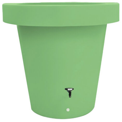 Récupérateur d'eau 2-en-1 420l lluvia + kit complet - plast'up rotomoulage