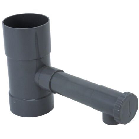 Récupérateur d'eau de pluie 80 mm – Tube Ø 80-180 mm – Installation rapide sur gouttières PVC et zinc – Capter efficacement l'eau de pluie – Achat Utile