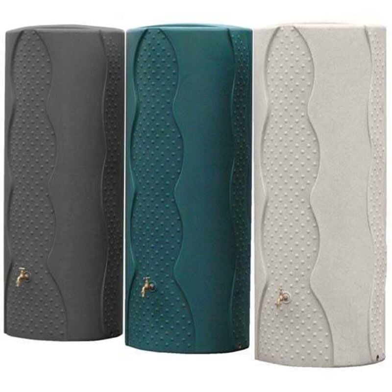 Plast'up Rotomoulage - Récupérateur d'eau de pluie Niagara 750 litres , Couleur Vert