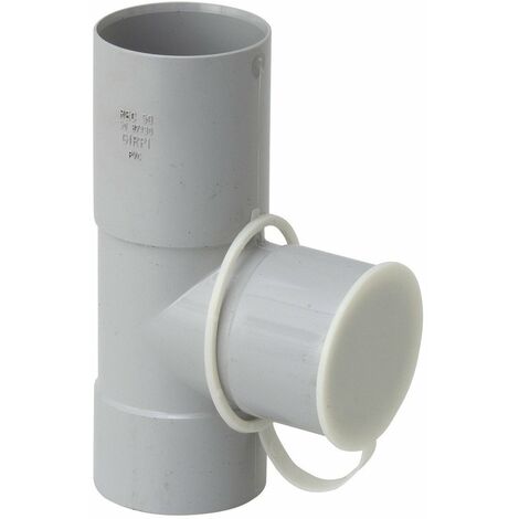Collecteur d'eau de pluie pvc Ø80mm - gris - dév.25cm GIRPI - plusieurs modèles disponibles