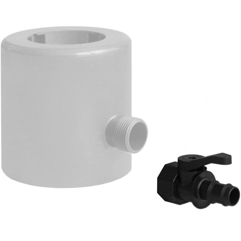 First Plast - Collecteur eaux pluviales pour tubes Ø63-80-100-Best gris