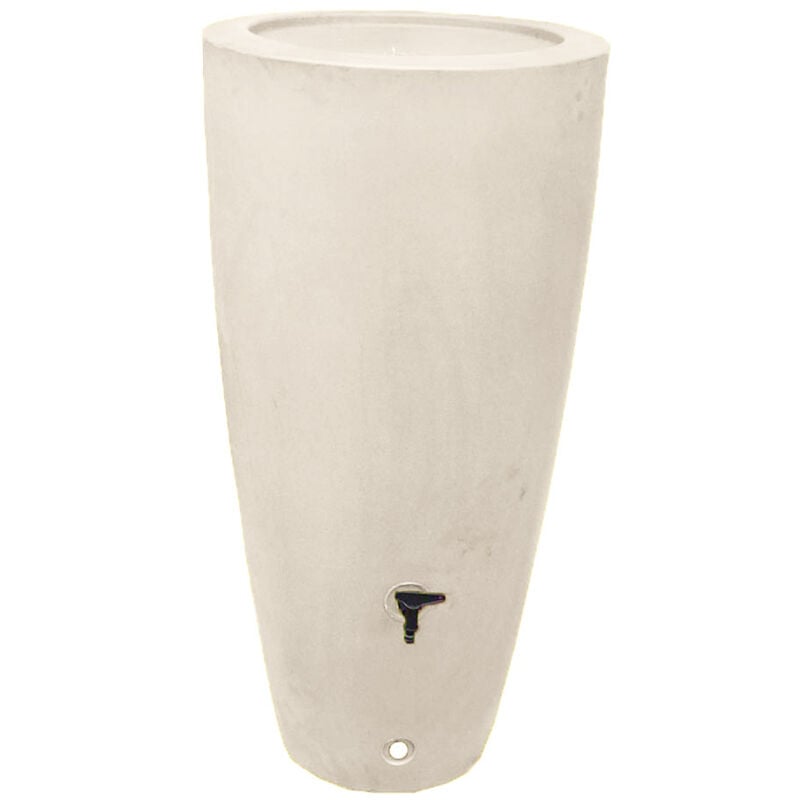 Plast'up Rotomoulage - Pot conique récupérateur d'eau de pluie aérien 200l