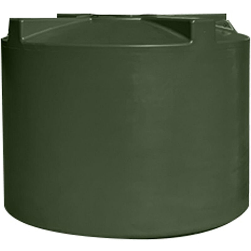Plast'up Rotomoulage - Cuve de stockage eau 4000 verticale-Vert Fonce-140cm - Vert Fonce