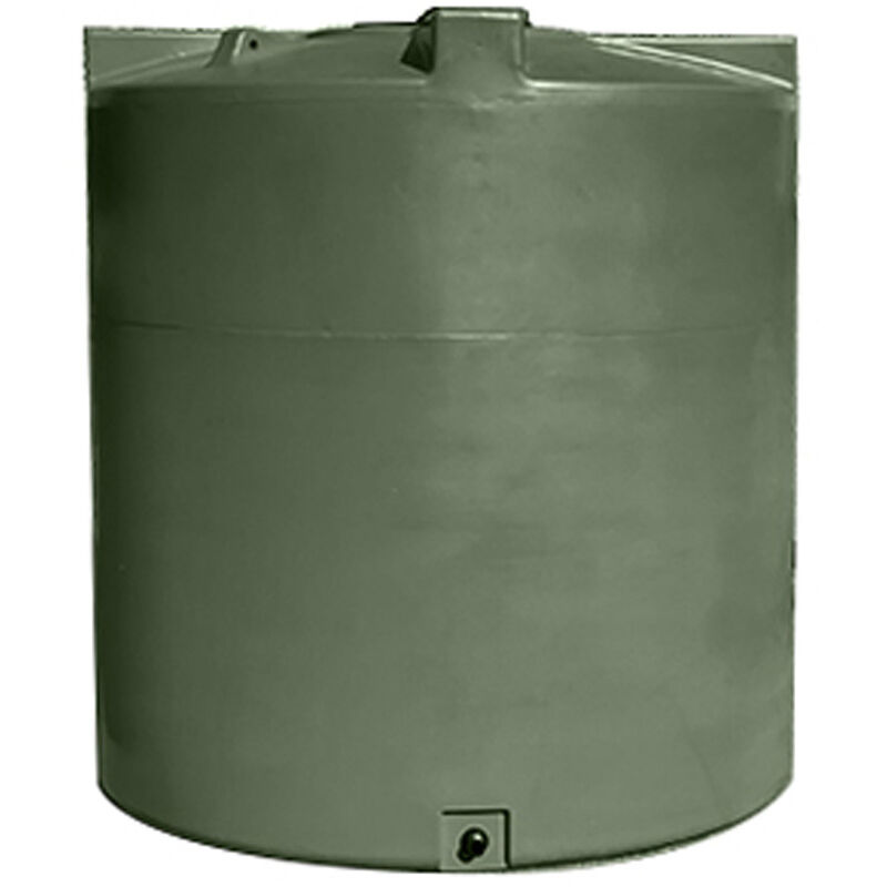 Plast'up Rotomoulage - Cuve de stockage eau 5000 verticale-Vert Fonce-190cm - Vert Fonce