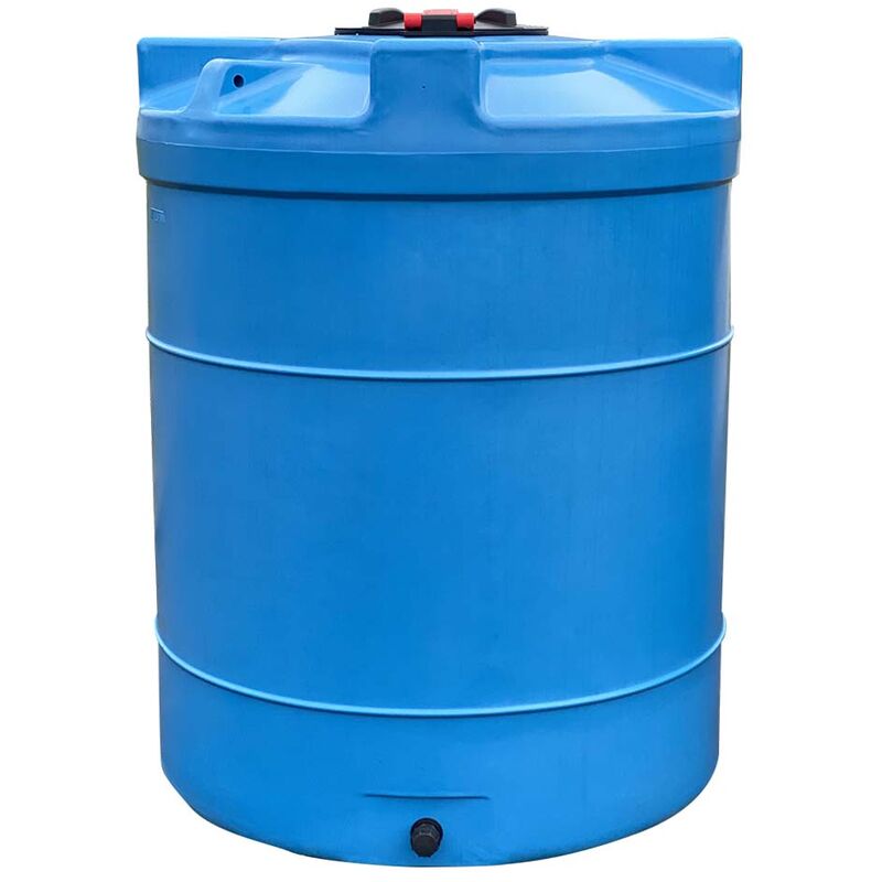 Cuve de stockage eau 3000 verticale-Bleu-190cm - Bleu