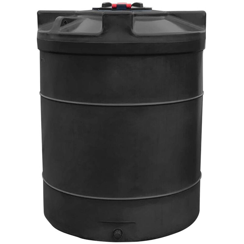Cuve de stockage eau 3000 verticale-Noir-190cm - Noir