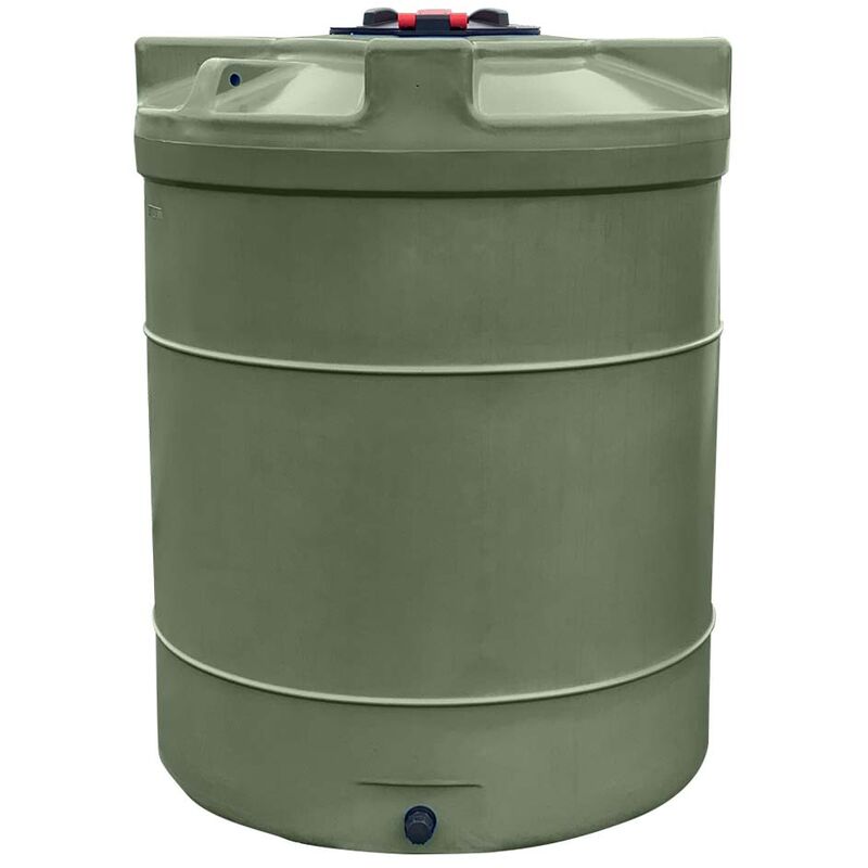 Cuve de stockage eau 3000 verticale-Vert Fonce-190cm - Vert Fonce
