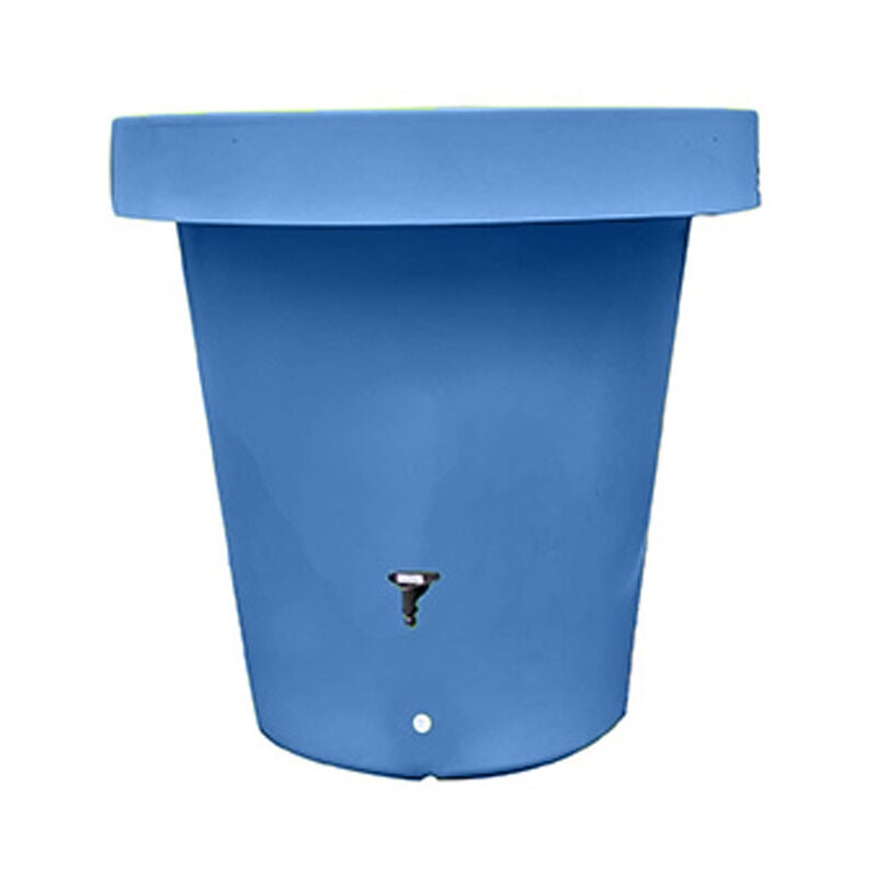Carré de plantation récupérateur eau de pluie aérien Lluvia 420l-Bleu-100cm - Bleu
