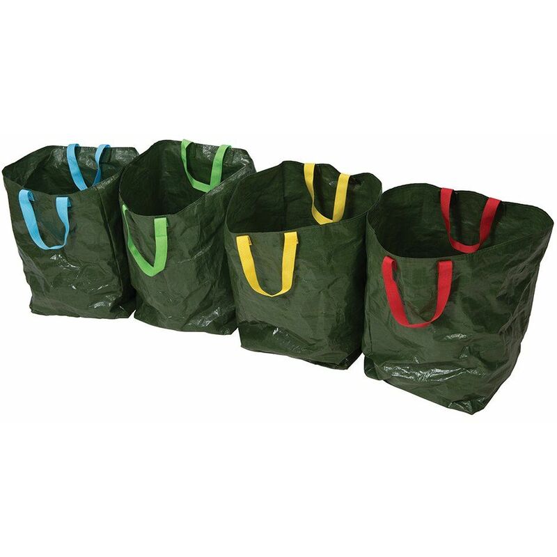 Recycling Bags 4pk 400 x 320 x 320mm 410631 - Silverline