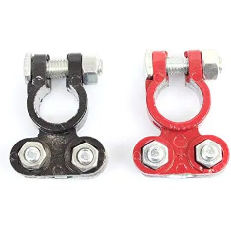 Red Black Car Battery Clip Painted Wiring Batteries Inverter Connectors Terminal Block