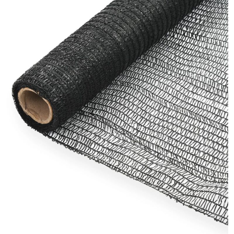 

vidaXL Red de agricultura HDPE 2x100 m negro - Negro