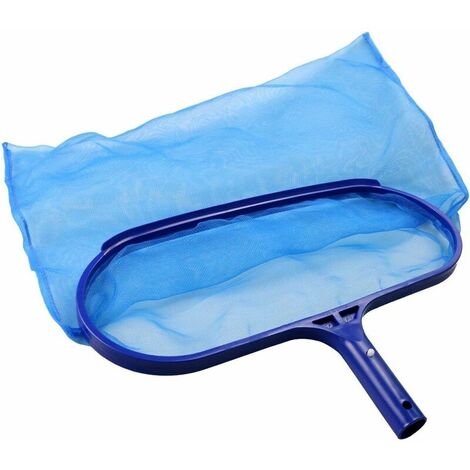 Red de aterrizaje para piscina Red de aterrizaje inferior/Red de aterrizaje profunda, Red de aterrizaje inferior para limpieza de piscinas con marco de plástico reforzado