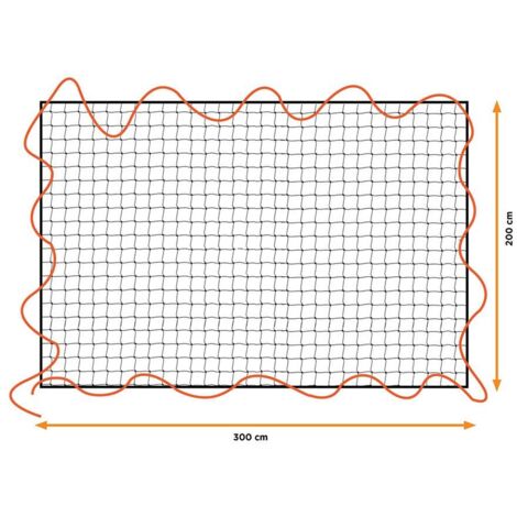 Red de carga elastica, 2x3m, mallado 10x10cm. black+decker
