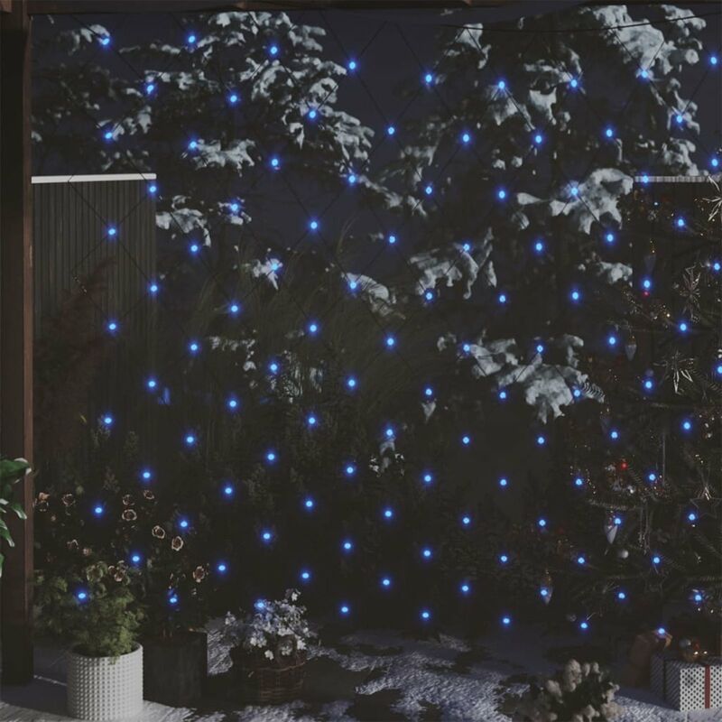 

Red de luces de Navidad 204 LED azul 3x2 m interior/exterior