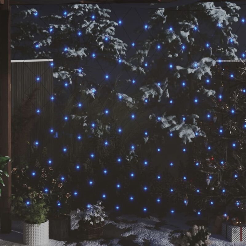 

Red de luces de Navidad 204 LED azul 3x2 m interior/exterior