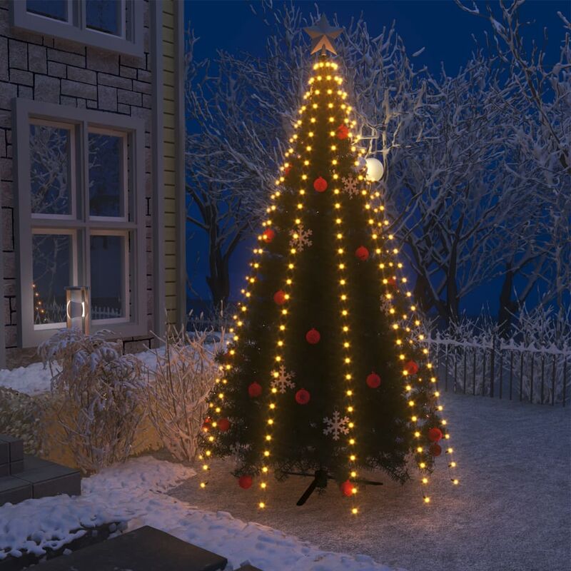

Red de luces para árbol de Navidad con 300 LEDs 300 cm