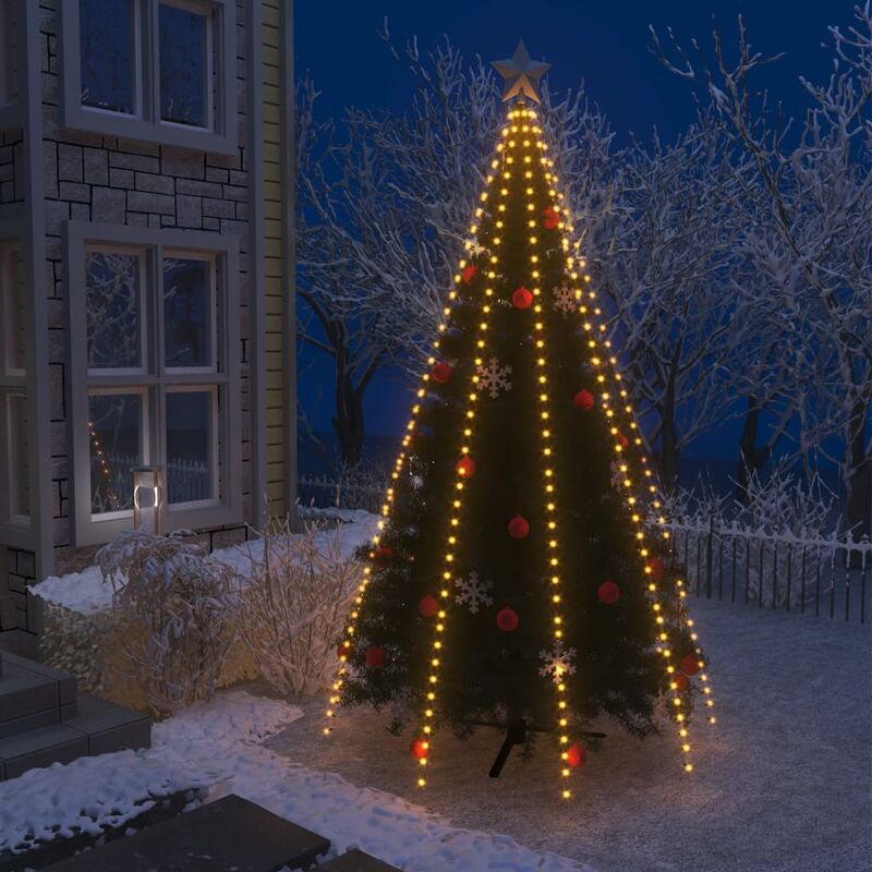 

Red de luces para árbol de Navidad con 400 LEDs IP44 400 cm