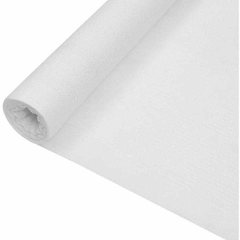 

Red de privacidad HDPE blanco 1,5x10 m 195 g/m2