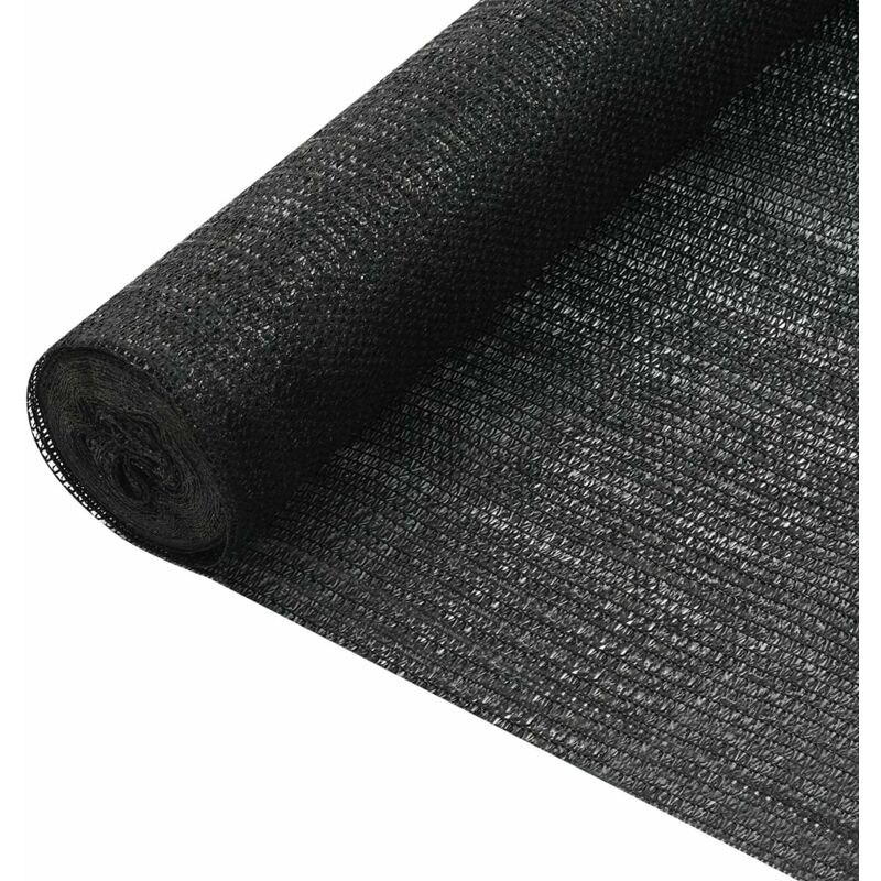 

Red de privacidad HDPE negro 1,5x10 m 75 g/m2