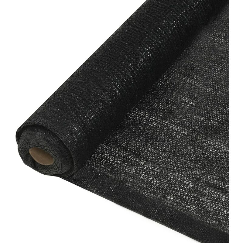 

Red de privacidad HDPE negro 1x50 m 150 g/m² - Negro