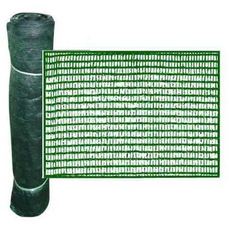 Red de protección solar Blinky Hd 80% Verde Oscuro 10 m H.cm. 150