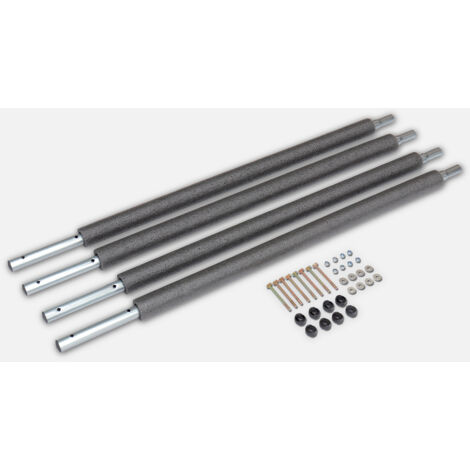 Red de seguridad para cama elástica, 305 a 490cm, set de 4