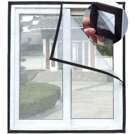 Red de seguridad para gatos, mosquitera autoadhesiva, ajustable, transparente, 130 x 150 cm