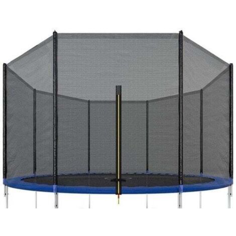 Red de trampolín - 366 cm - borde exterior - 8 postes