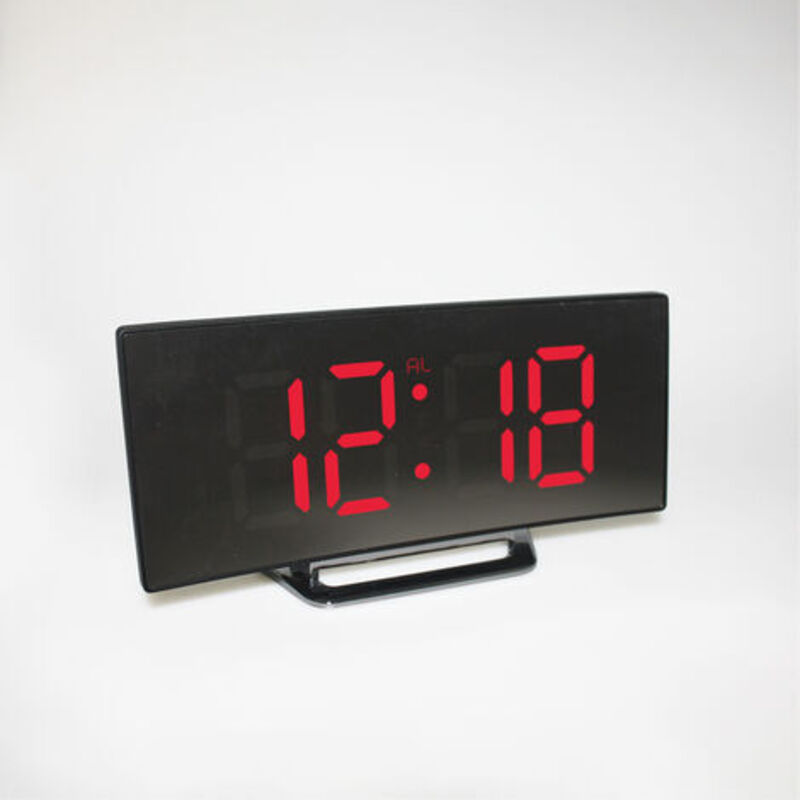 Image of Red Digital Alarm Clock for Bedroom,&hellip;