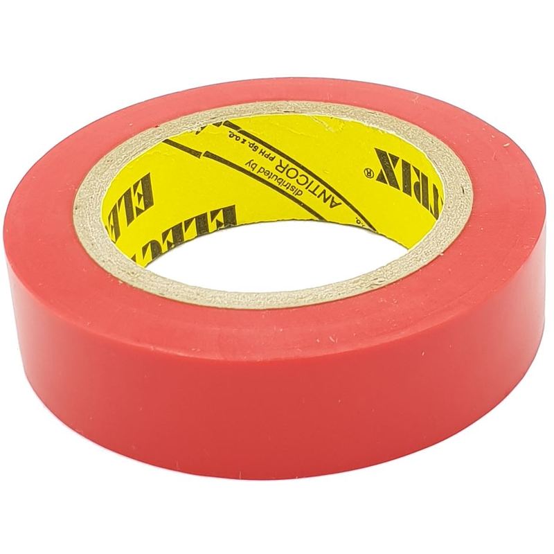 Red Electrical Waterproof Insulation Insulating Tape 15mm x 10m