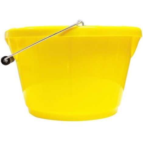 Red Gorilla B4 Shallow Bucket Yellow - 10L