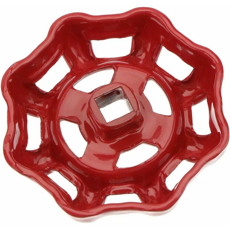 Image of Hoopzi - Red iron valve handwheel&hellip;