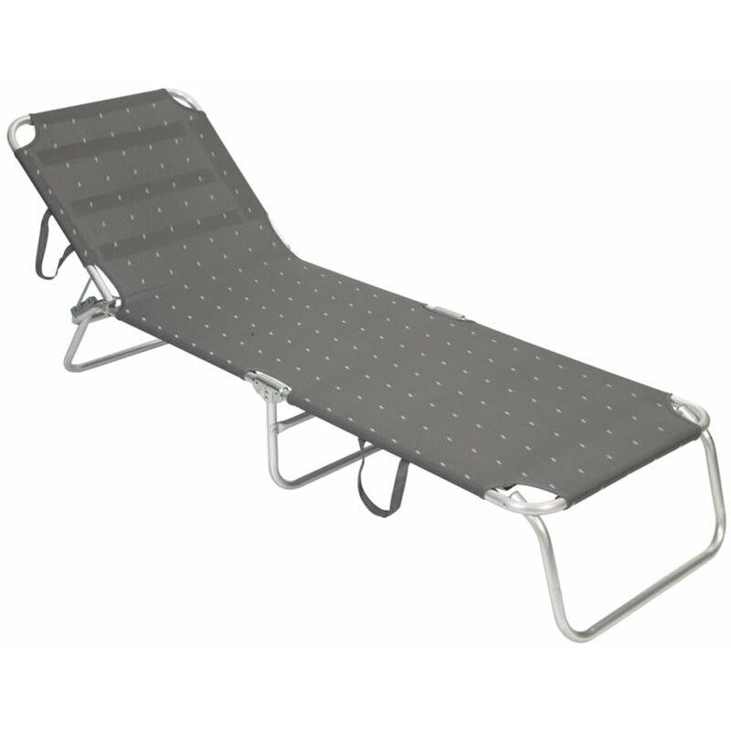 

Cama plegable para camping Florence gris - Gris - Bo-camp