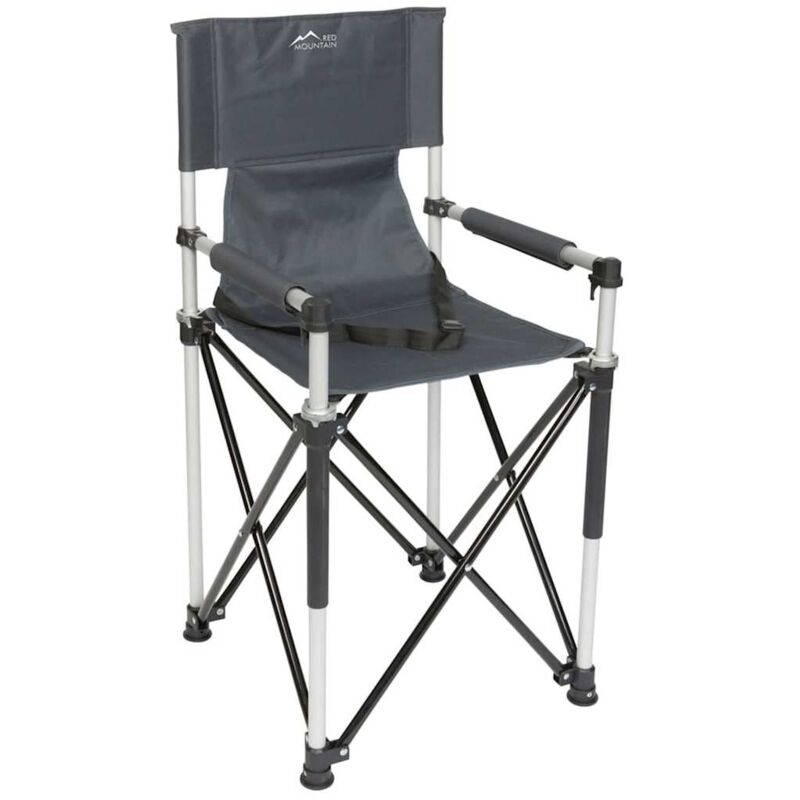 

Bo Camp Trona plegable para niños aluminio gris 1204788 - Gris