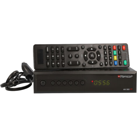 RED OPTICUM DVB-S HDTV-Receiver AX300 Plus, PVRready, schwarz