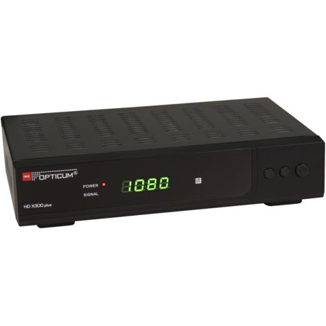 RED OPTICUM DVB-S HDTV-Receiver AX300 plus, schwarz
