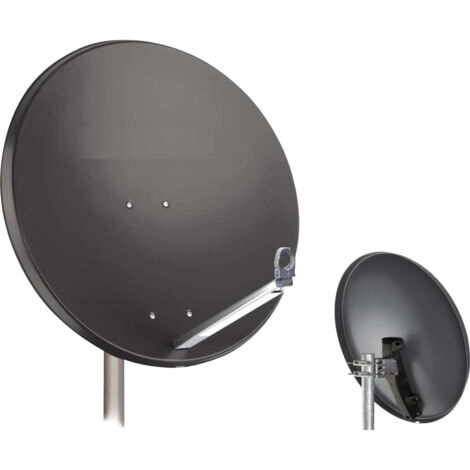 RED OPTICUM SAT-Antenne X80, Stahl, anthrazit, 80 cm