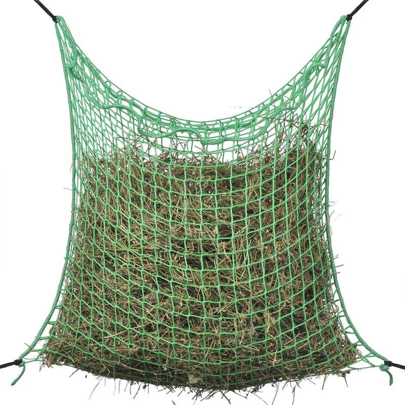 

Red para heno cuadrada 0,9x2 m PP - Verde